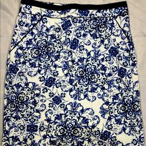 Mario Serrani Floral Skirt